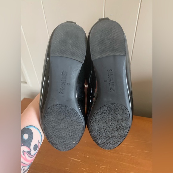 Sam And Libby Coco Patent Leather Ballet Flat Shoes. Size 8 - Picture 4 of 4